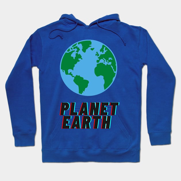 Planet Earth Hoodie by Conundrum Cracker